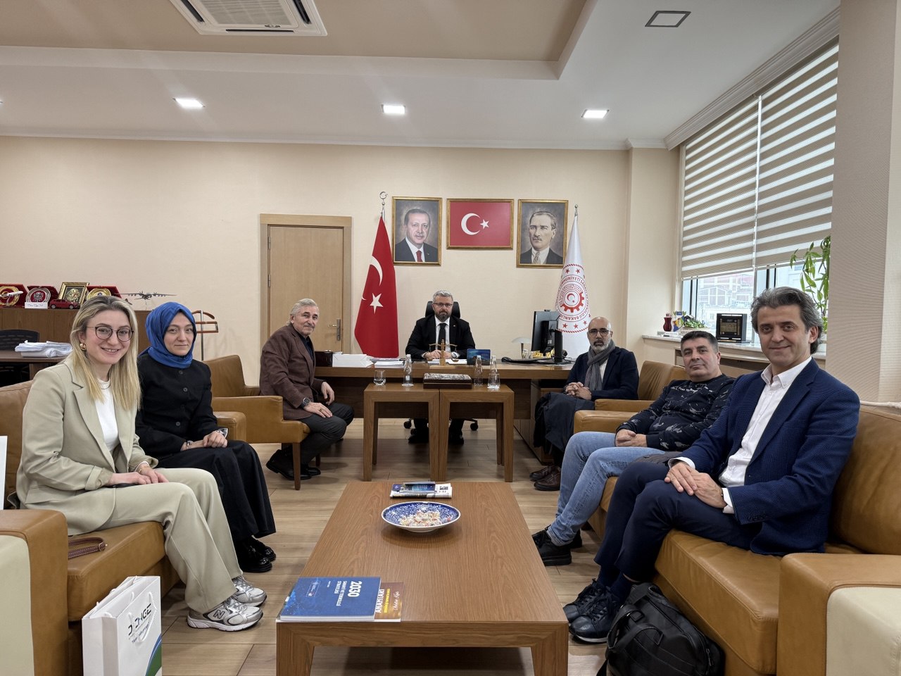 İstanbul Sanayi ve Teknoloji İl Müdürü Orhan Oğuz Türk’e Ziyaret